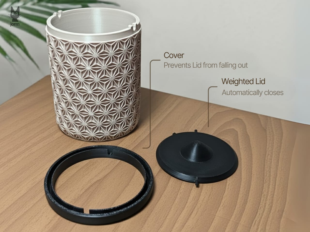 Mini-Desktop-Mülleimer