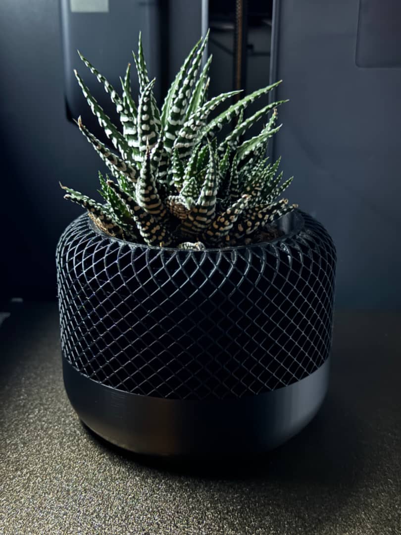 HomePod-inspirierte Pflanzgefäße