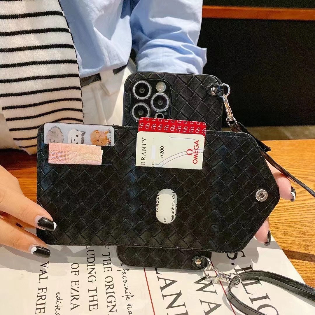 Woven Card Holder Phone Case