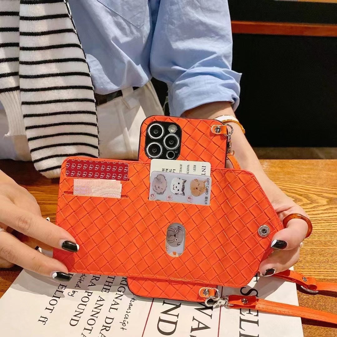 Woven Card Holder Phone Case
