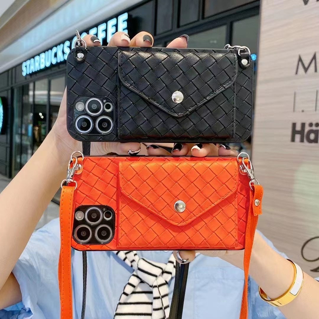 Woven Card Holder Phone Case