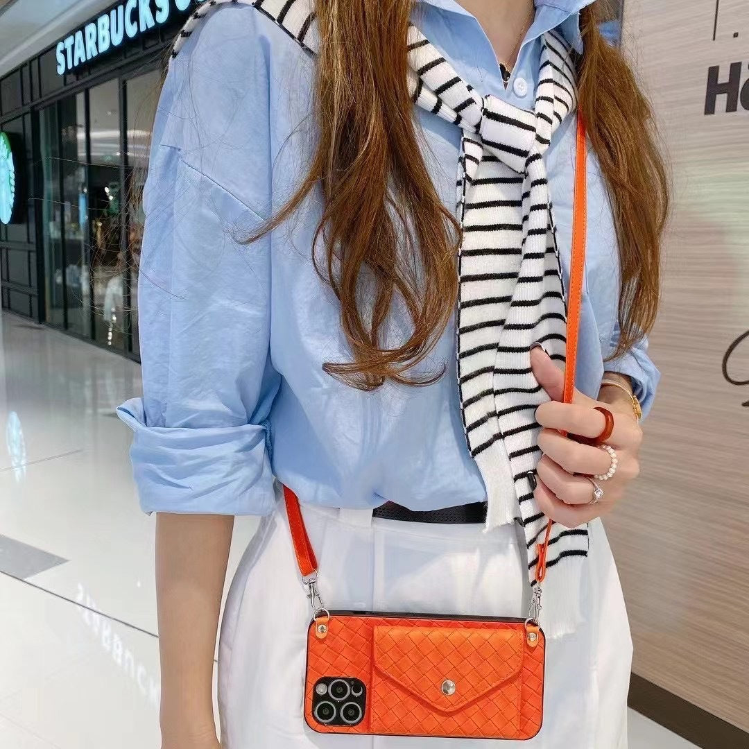 Woven Card Holder Phone Case